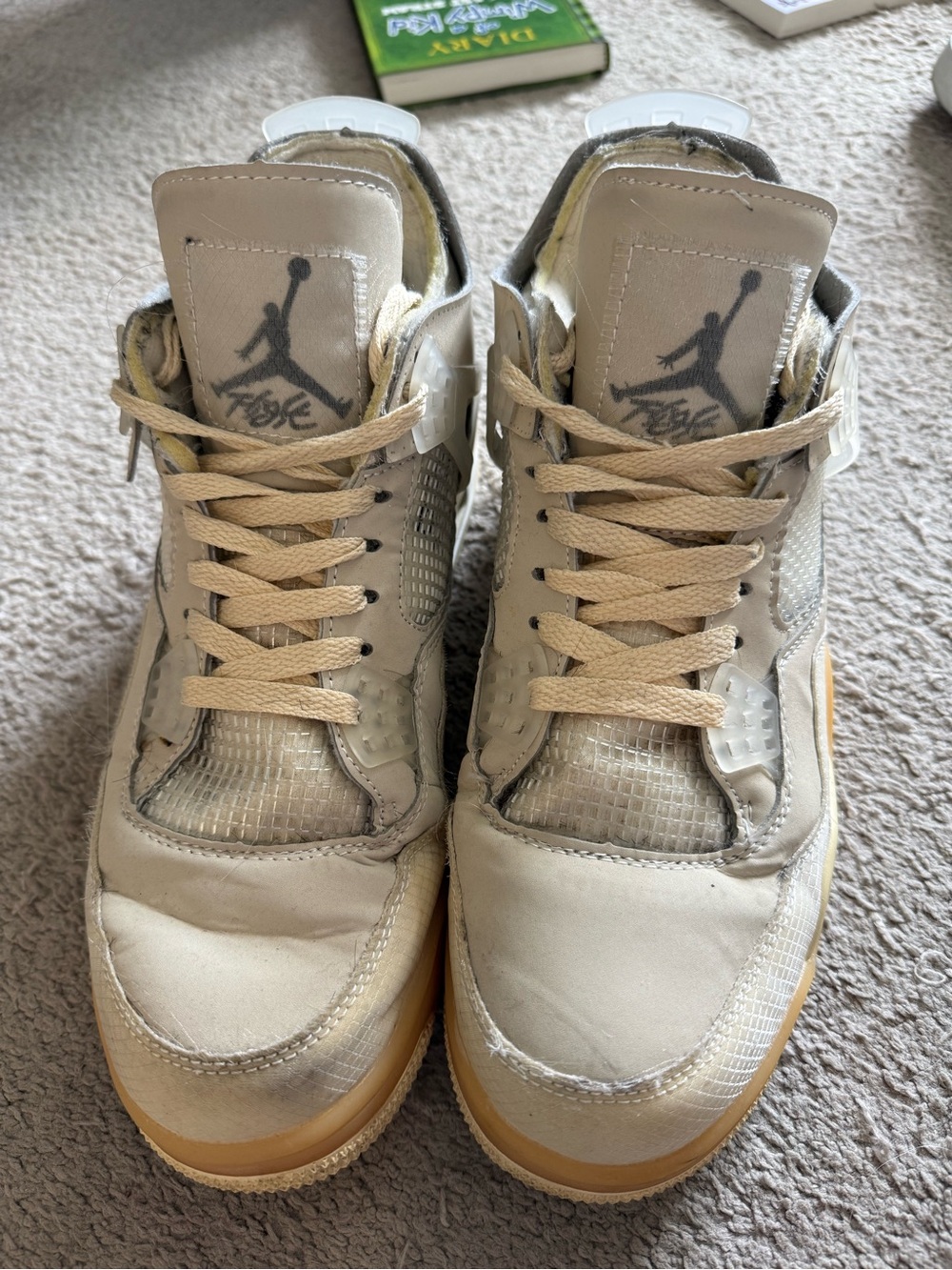 Jordan Men’s Sneakers in Beige and Gum